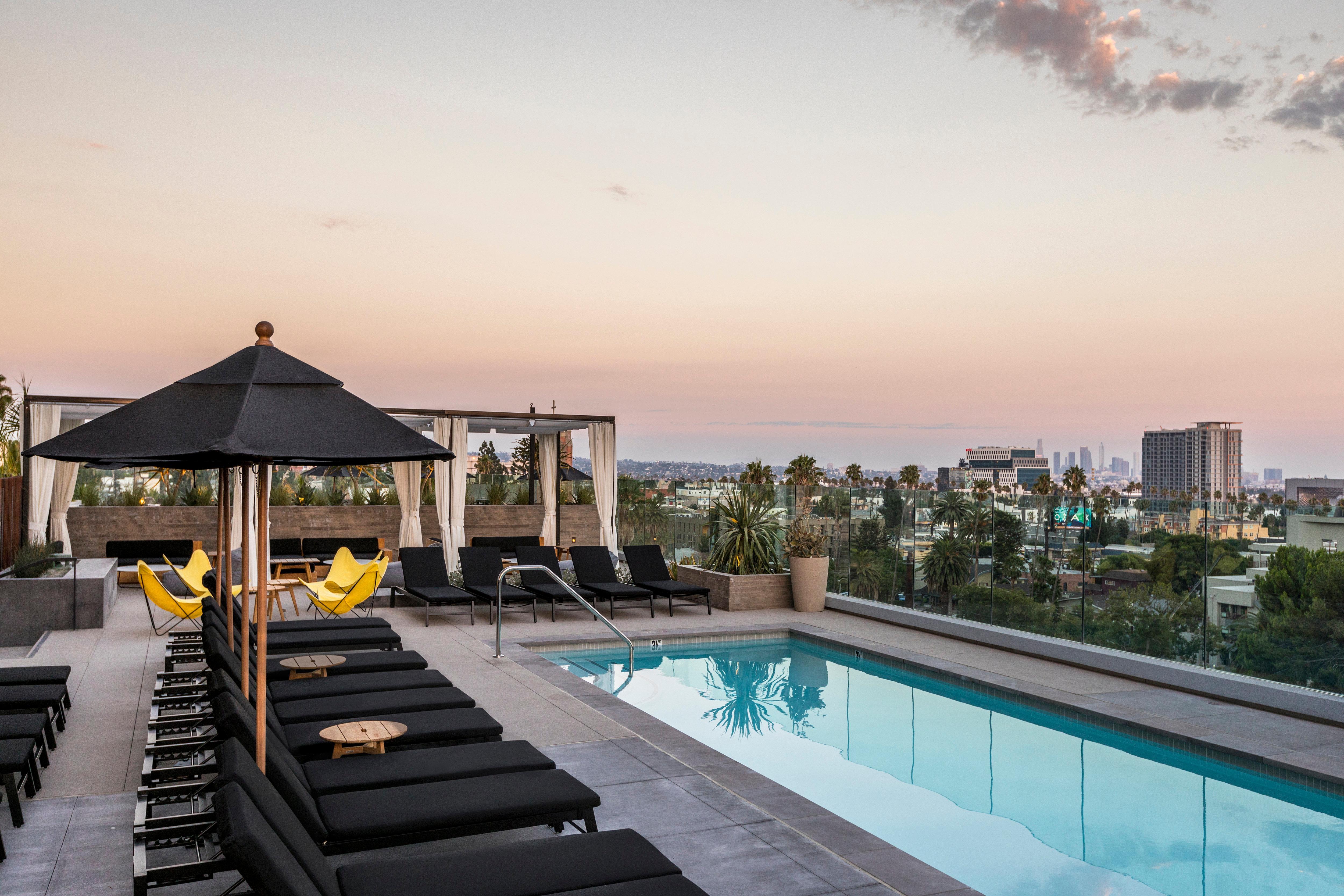 Kimpton Everly Hotel Hollywood By Ihg Лос-Анджелес Экстерьер фото